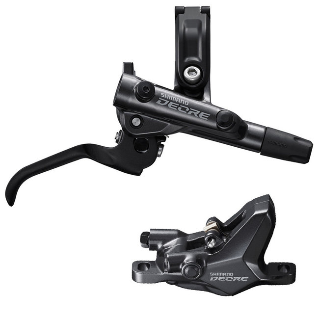 Shimano Shimano Deore M6100 Hydraulic Disc Brake Lever and Caliper Assembled Set BL-M6100/BR-M6100 G04S Metal Pad