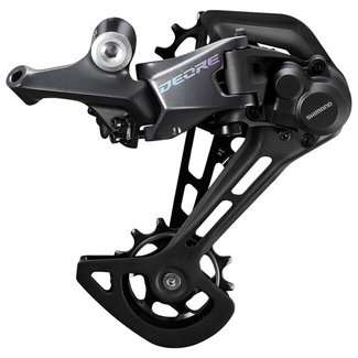 Shimano Rear MTB Derailleur Shimano Deore RD-M6100 SGS Long Cage 12-speed for 10-51T (Min: 51T Max: 51T Capacity: 41T)