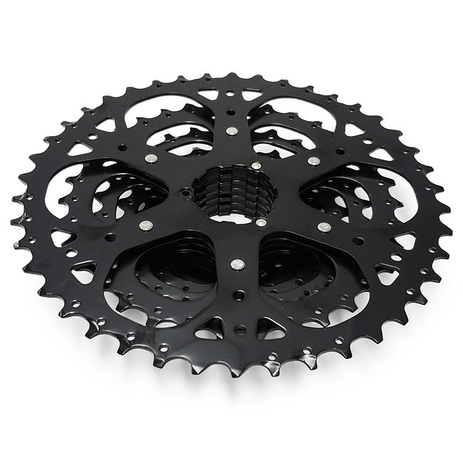 microSHIFT ADVENT Cassette - 9 Speed, 11-42t, Black, ED Coated