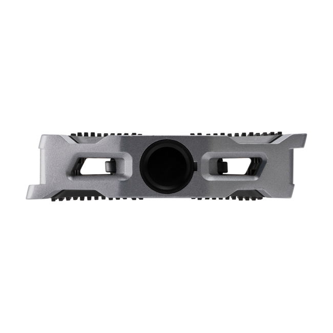 Shimano Shimano Urban Flat Pedal PD-EF205 Silver with Friction Plate for Leather Shoes
