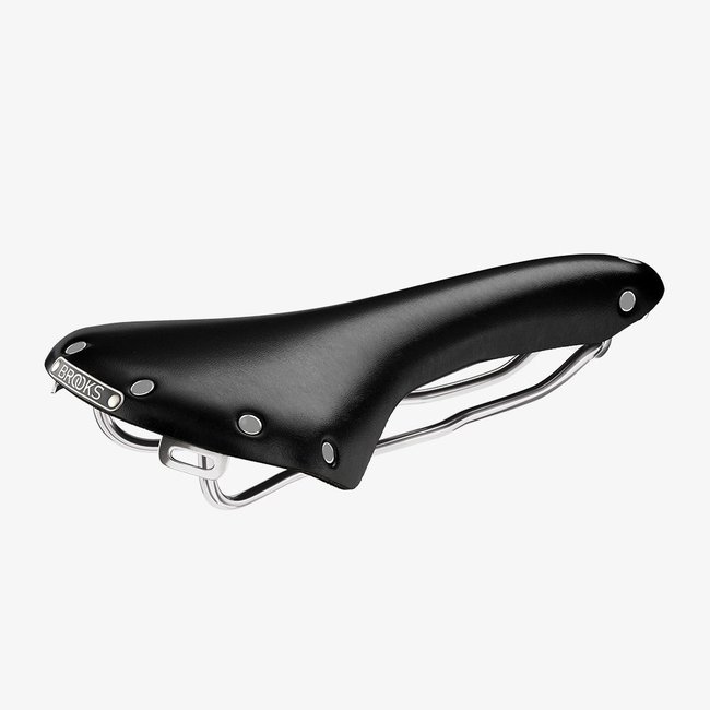 Brooks Swallow B15 Saddle Black Chrome Steel