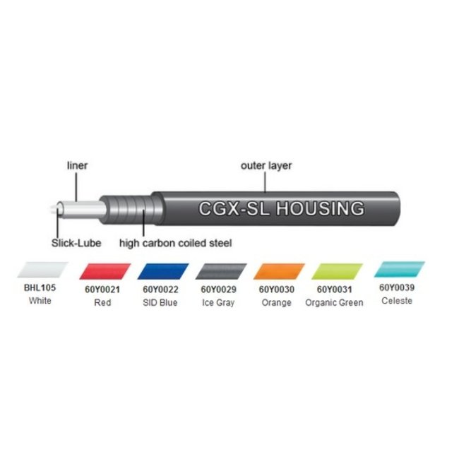 Jagwire CGX-SL Brake Housing 5mm - Colours - per foot