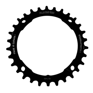 Blackspire Snaggletooth Narrow Wide 4-Bolt Black