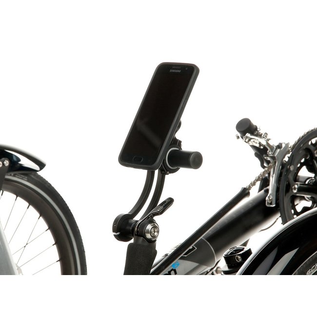 HP Velotechnik Universal Top View Bar End Shifter Mounted