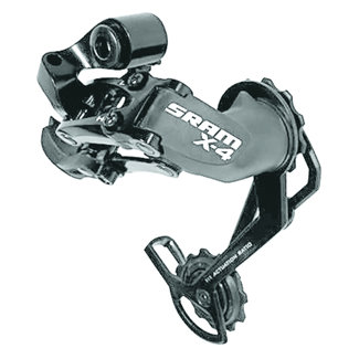 SRAM SRAM X4 Long Cage Rear MTB Derailleur 7/8/9-Speed Black