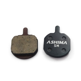 Ashima Disc Brake Pads AD0502 - Hayes CX5, MX5, MX4, MX3, MX2, GX2 Sole Semi-Metallic [D6]