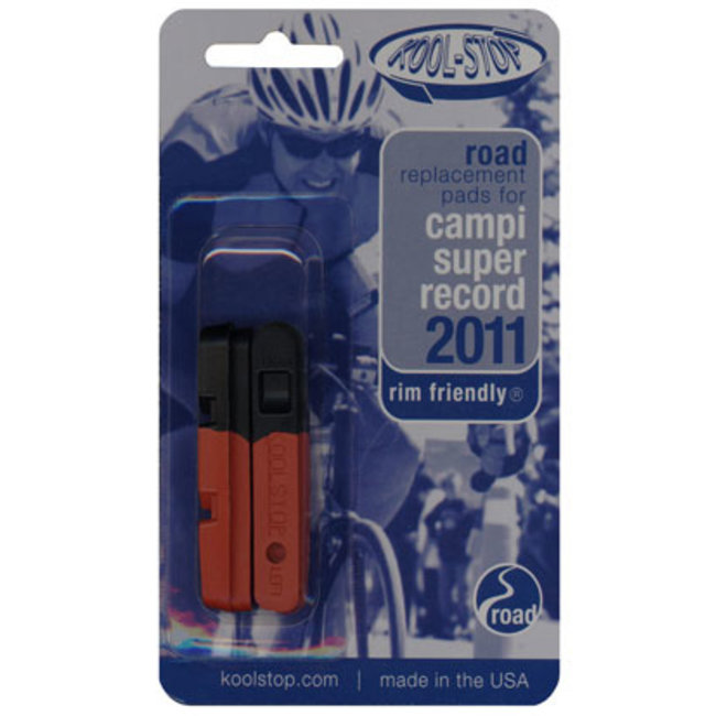 Kool Stop Campagnolo Super Record 2011 Road Inserts Black/Pair