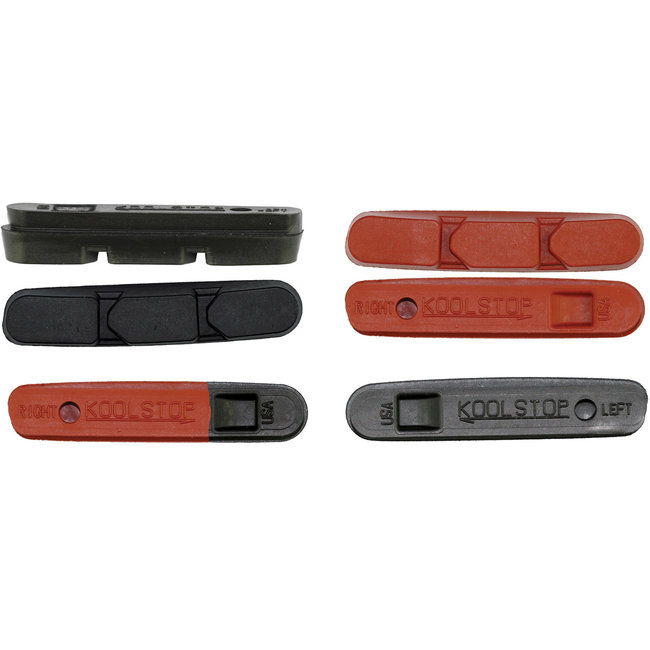 Kool Stop Carbon Road Pad for Super Record Brakes