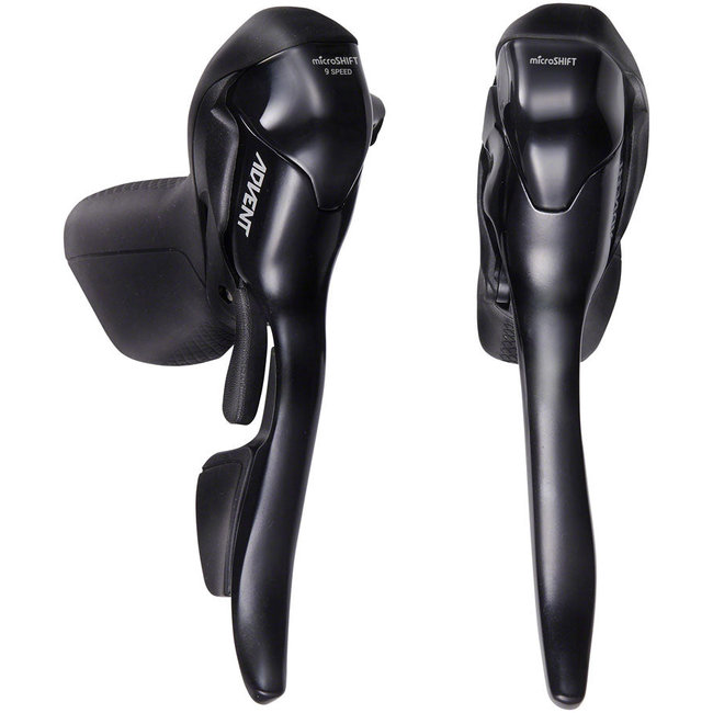microShift ADVENT Shift Brake Lever for Right Drop Bar 9-Speed (ADVENT Compatible Only)