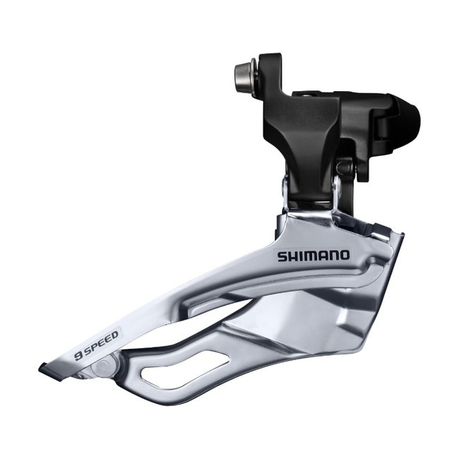 Shimano Front Road Derailleur Shimano Sora FD-3500 9-Speed Triple Double Down Swing Down Pull Clamp On 34.9