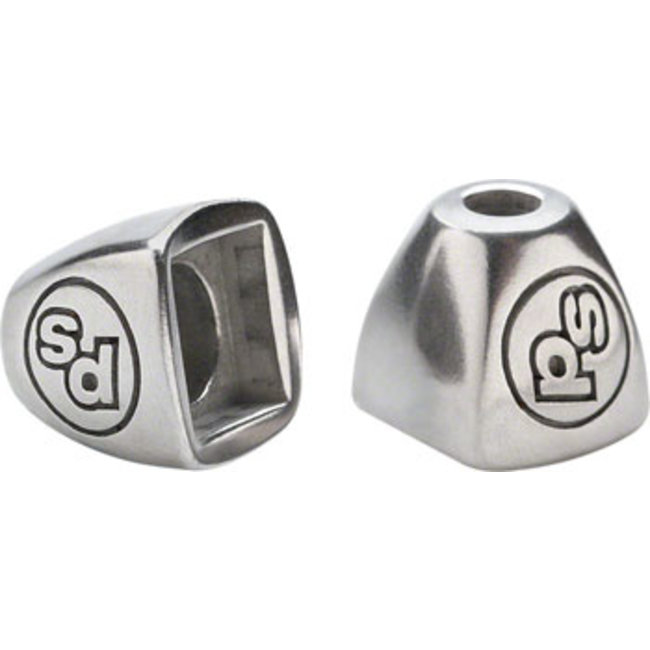 Problem Solvers Downtube Shifter Boss Covers Silver