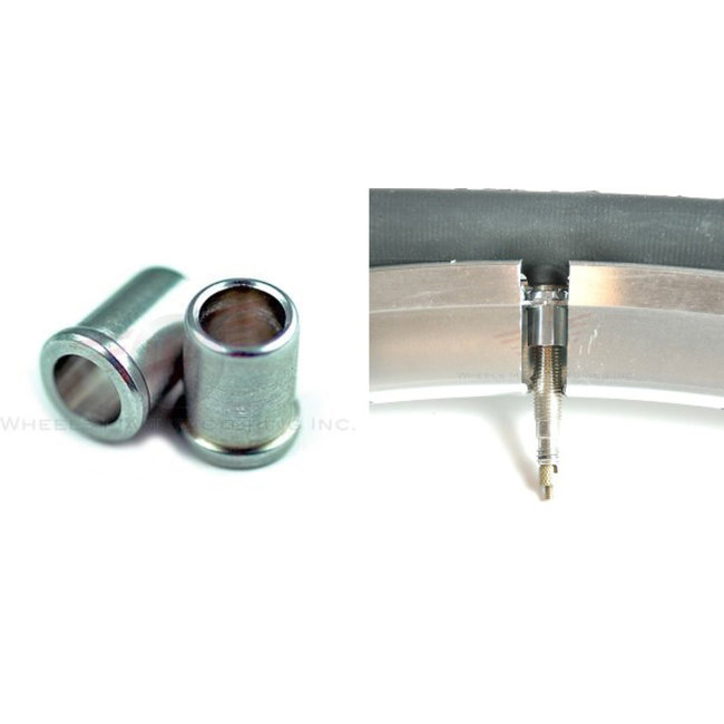 Wheels Manufacturing Presta Valve adapter (Set of 2)