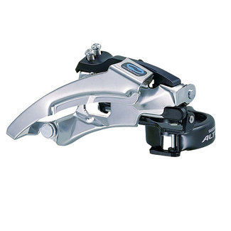 Shimano Shimano Altus FD-M310-3 Front MTB Derailleur 7/8-Speed Triple Top Swing Dual Pull 34.9 w/shims 42-48T (CS- Angle: 63-66)