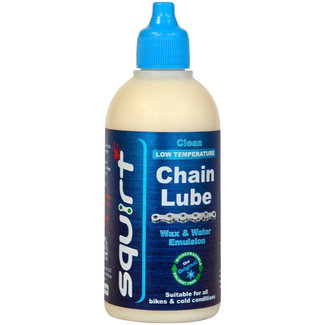 Squirt Long Lasting Low Temperature Dry Bike Chain Wax Lube 4oz/120mL