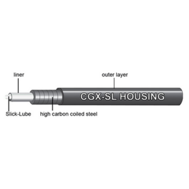 Jagwire CGX-SL 5mm Brake Housing - 1 foot