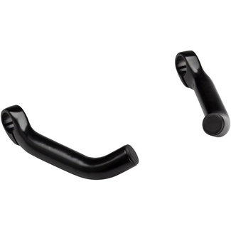 Dimension Forged Bar Ends Short Black