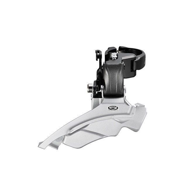 Shimano Shimano Altus FD-M371 9-speed Triple Front Derailleur Clamp on 34.9 (w/Shims) For 44/48T CS Angle 66-69