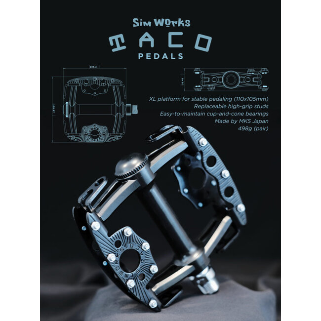 SimWorks MKS Taco Pedal