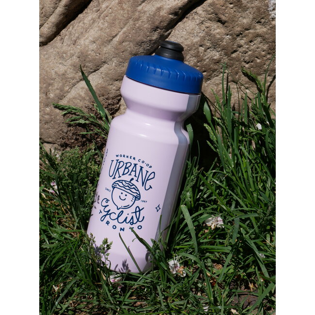 Urbane Shreddy Water bottle 22oz Purist Pink/Blue