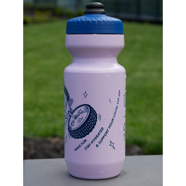 Urbane Shreddy Water bottle 22oz Purist Pink/Blue