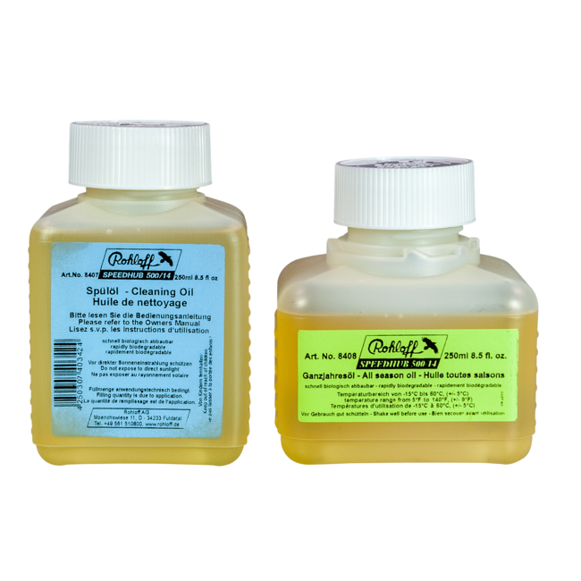 Rohloff  Speedhub 500/14 250 ml Oil Set (All season + Cleaning Oil)
