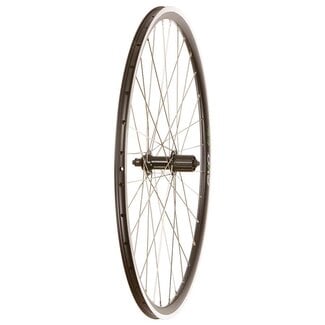 700c (622) Rear Wheel Evo Tour 16 Shimano Tiagra FH-RS400 32h Black MSW QR x130mm HG 11-speed