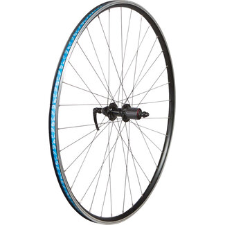 700c Rear Wheel 49N Double Wall MSW 32h Joytech Black QR x 130mm 11-speed