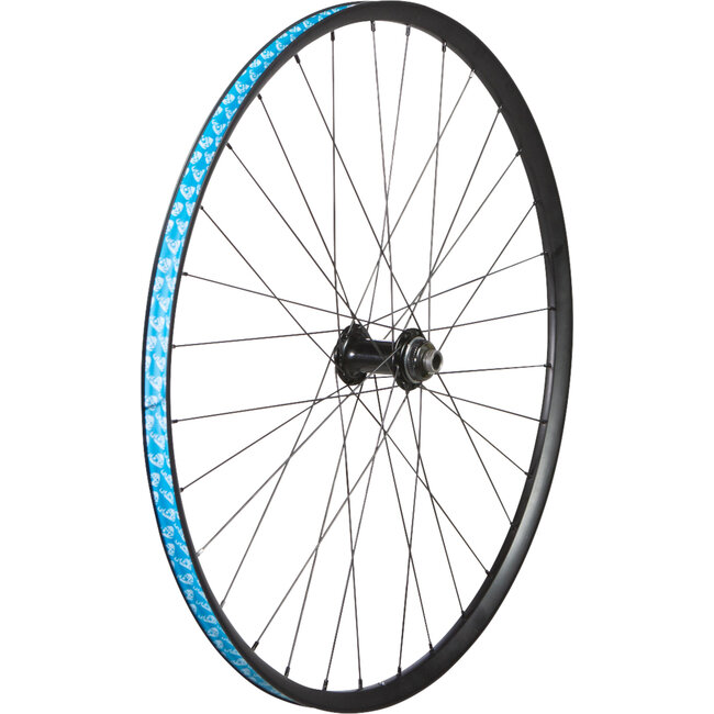 27.5" 650b (584) Front Wheel 49N Joytech 32h Black CL Disc with 6-bolt Adapter 12 x 100mm TA Black