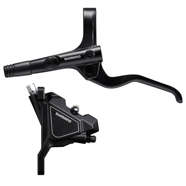 Shimano Shimano Altus Flat Mount Hydraulic Disc Brake Lever and Caliper Assembled Set BL-MT201/BR-UR300 B05S Resin Pad