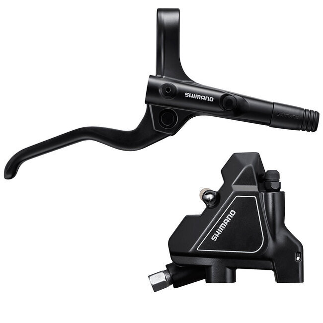 Shimano Altus Flat Mount  Disc Brake Lever and Caliper Assembled Set BL-MT201/BR-UR300 B05S Resin Pad