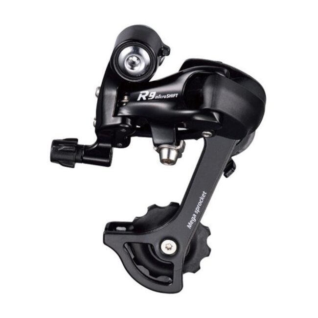 Microshift microSHIFT R9 Rear Derailleur 7/8/9/10 Speed Medium Cage Black (RD-5700 Equivalent)