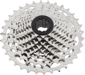 SHIMANO nium HG 本体 microShift 9-Speed H09 Cassette 11-28 Silver Nickel Plated (CS