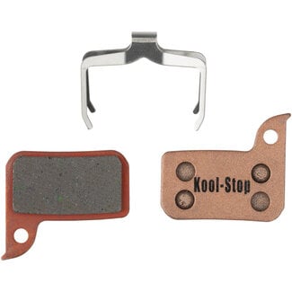 Kool-Stop Kool Stop Disc Brake Pads - AVID SRAM RED HRD Road KS-D297S Sintered Metallic (w/spring) [T2]