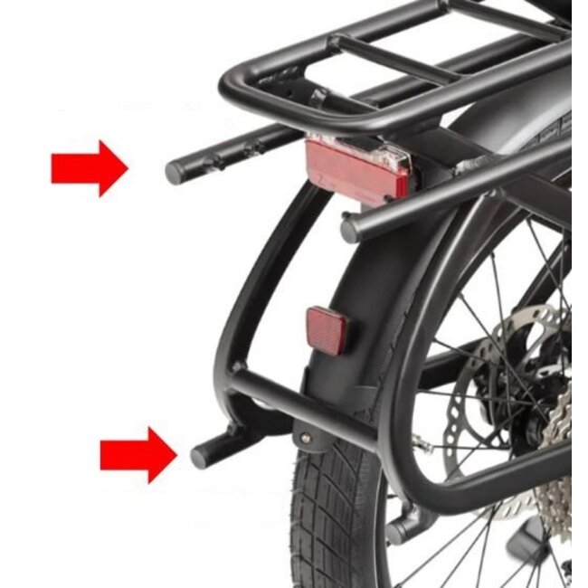 Tern End Plug For Rear Rack (Small Plug; Compatible with GSD/HSD/Vektron Gen 2/Quick Haul/Short Haul/NBD)