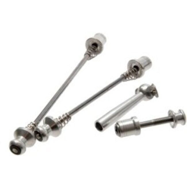 Bike Attitude EVO DLX Pentakey Anti-theft slow release skewer Set 3 pieces