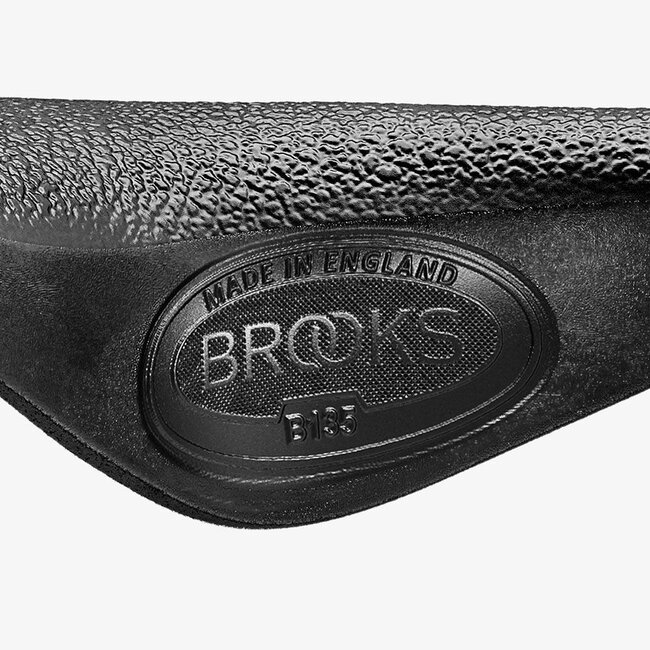 Brooks B135 Saddle Black Chrome Steel w/Clamp Double Springs