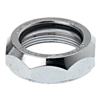 Tange-Seiki Levin CDS 1" Steel Top Nut Silver for Threaded Headset