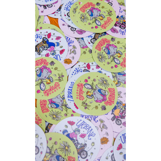 Urbane Cyclist Sticker Pack