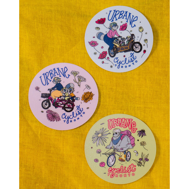 Urbane Cyclist Sticker Pack