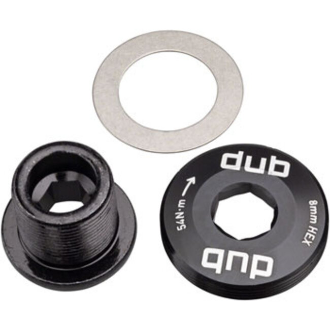 SRAM SRAM Self-Extracting Crank Arm Bolt Kit - M18/M30, DUB, Steel, Black