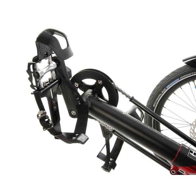 HP Velotechnik Pedal with Heelstrap and Foot Clamp
