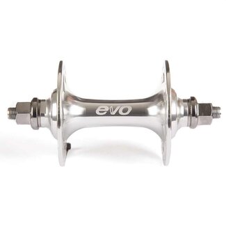 Evo E-Fix Front Track Hub Silver 32h