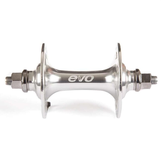 Evo E-Fix Front Track Hub Silver 32h