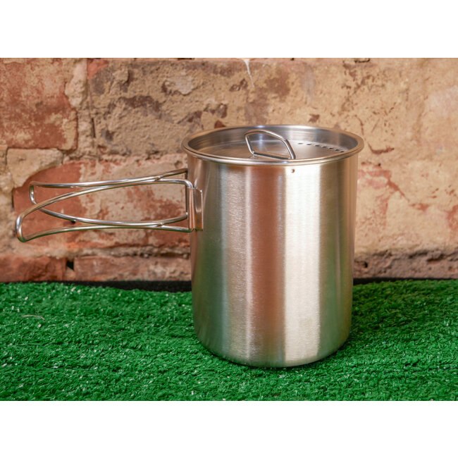 North 49 Stainless Steel Mug-Pot with Lid