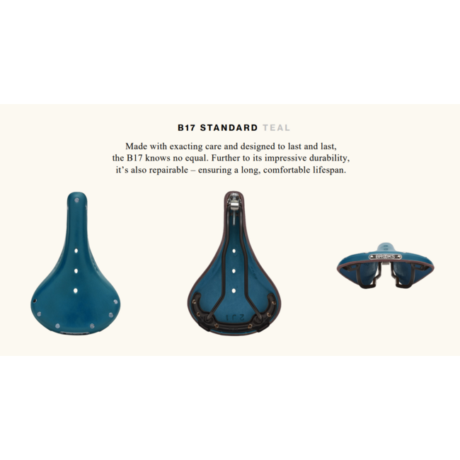 Brooks B17 Special Edition Saddle Teal