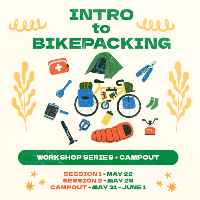 Intro To Bikepacking Workshop Ticket