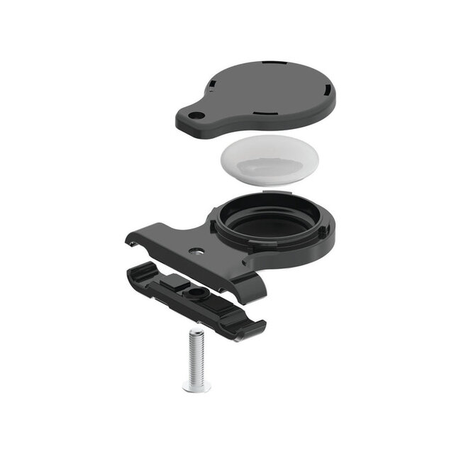 Lezyne Matrix Saddle Tagger AirTag Holder, Black