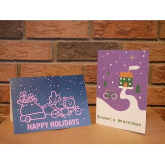 Urbane Cyclist Co-op Holiday Cards