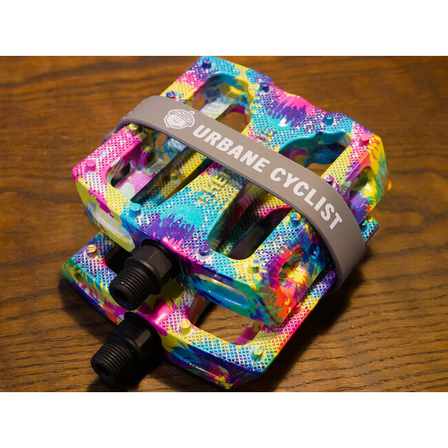 Gray Urbane Cyclist Nylon Voile Straps - 15"