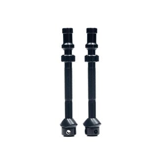 Stan's Stan's Tubeless Universal+ Valve Stems - Alloy, Extra Tall, Black, Pair